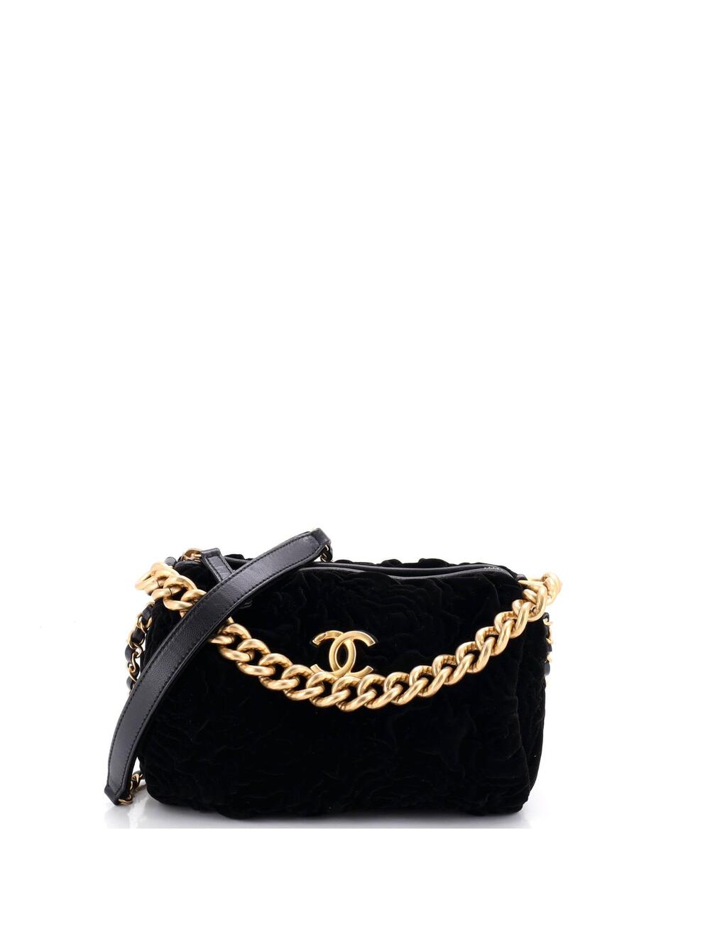 Chanel Cc 2-Way Zip Bowler Camellia #327278C42B